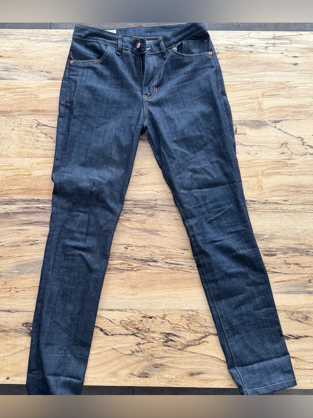 ✨Rare✨ High-Rise Dark Blue Skinny Jeans for Women